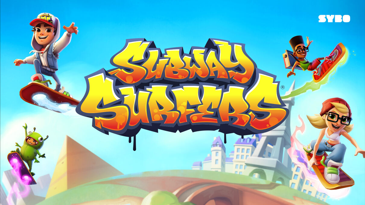 video game characters on surf boards